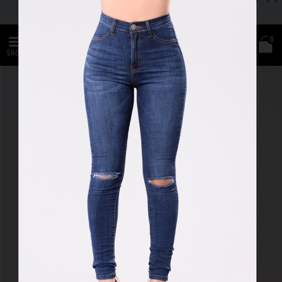 fashion nova high waisted skinny jeans